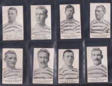 Cigarette cards, H.C. Lloyd & Son, Devon Footballers & Boer War Celebrities, 11 Footballer cards,