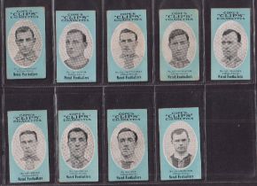 Cigarette cards, Football, Cope's, Clips, Noted Footballers, (500 backs), complete sub-set Oldham