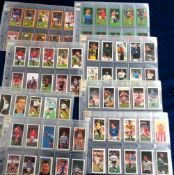 Trade cards, Football, Bassett's, 8 sets, including World Stars, World Beaters, Premier Players, etc