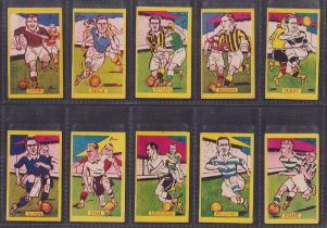 Trade cards, Football, A & J Donaldson, Sports Favourites, The Golden Series , 18 different cards (