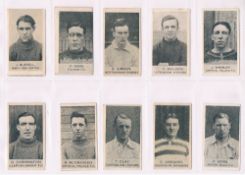 Trade cards, Clarnico, Nicholls & Coombes (Poppleton), Footballers, 18 different cards, various