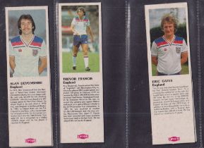 Trade cards, Lipton Tea, International Footballers, (set, 60 cards) 'T' size (gd)