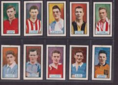 Trade cards, Thomson, Footballers - Motor Cars (Double Sided) (set, 24 cards) (most with slight