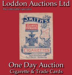 Cigarette & Trade Cards - Internet, Commission & Telephone Only