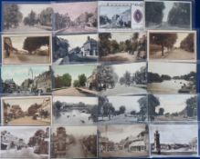 Postcards, Maidenhead and District, approx. 200 cards to include street scenes, river scenes,