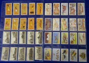 Cigarette cards, various issuers, 4 complete sets & 1 part set, Goodbody Questions Answers Natural