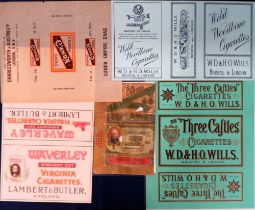 Tobacco Advertising, a selection of approx. 35 items to include cigarette and tobacco wrappers,