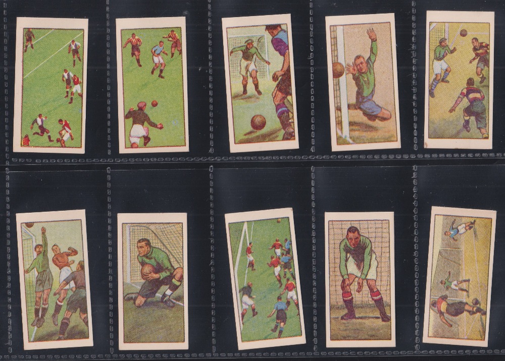 Trade cards, Clevedon Confectionery, Hints on Association Football, violet backs (set 50 cards) ( - Image 8 of 9