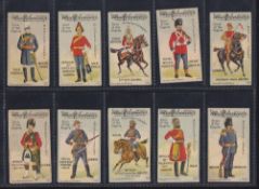 Trade cards, Australia, MacRobertson's, Sons/Allies of the Empire (13/24, nos 1, 3, 4, 6, 9, 10, 12,