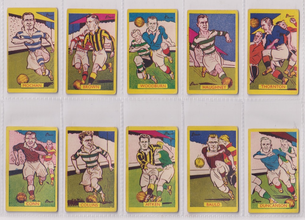 Trade cards, Football, A J Donaldson Sports Favourites Golden Series numbered 1-32 complete (gen - Image 3 of 8