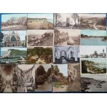 Postcards, Devon, RPs, printed and artist drawn, a selection of approx. 200 cards to include views