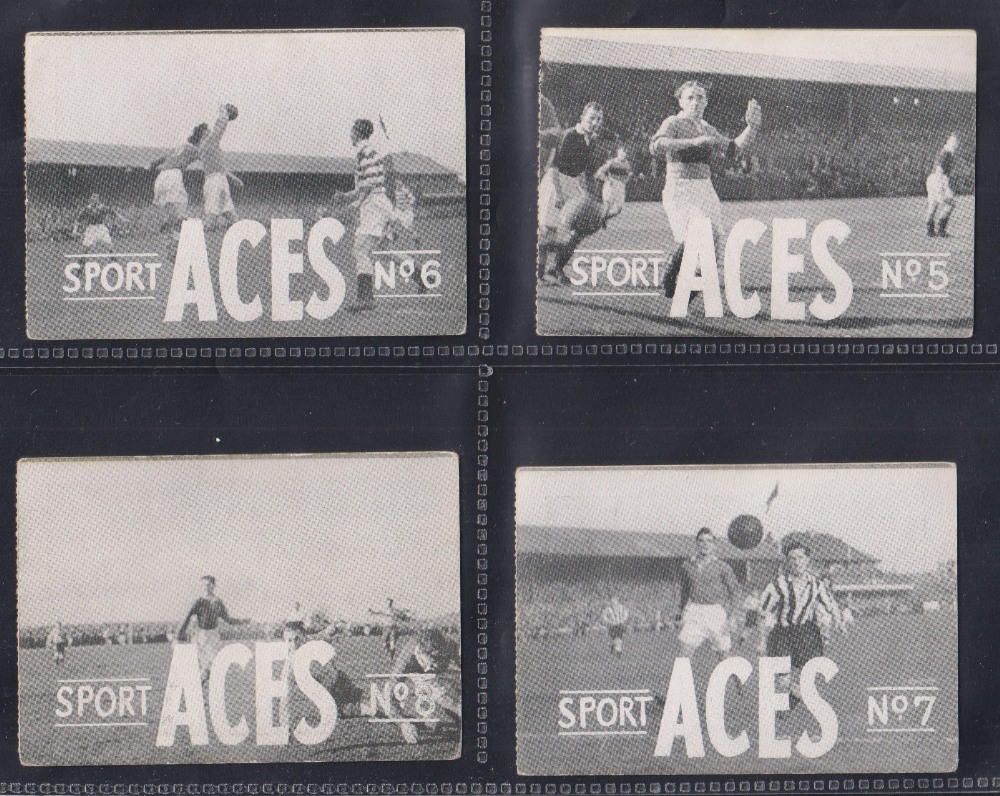 Trade cards, M.M. Frame, Sports Aces, 48 different cards, 8 'L' size, nos 1-8 and 40 'M' size, - Image 4 of 14