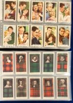 Cigarette cards, a large quantity in 9 modern albums many apparently complete sets, also part sets &