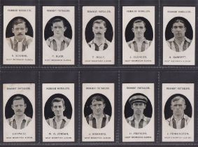 Cigarette cards, Taddy, Prominent Footballers (No Footnote), West Bromwich Albion (set, 15 cards) (2