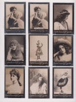 Cigarette cards, Ogden's Guinea Gold, Actresses, Base M, 'L' size, Surnames A-L, 195 cards (slight