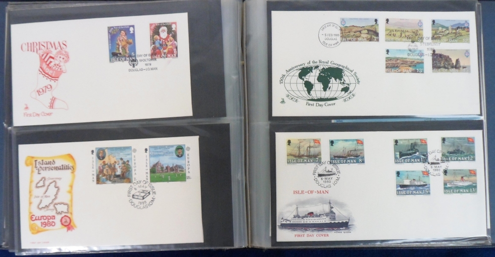 Stamps, Isle of Man collection housed in 3 albums 1971-1983 UM cylinder and trffic light blocks well - Image 10 of 10