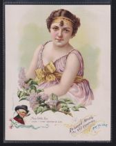 Cigarette cards, USA, mixed selection of 21 type cards including Duke Album of American Stars, BAT