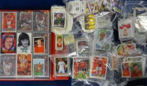 Trade cards, Football, vast accumulation, loose and in albums and folders, generally modern