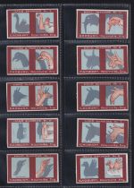 Trade cards, Cadbury, Shadows Series (set, 24 cards) (gd)