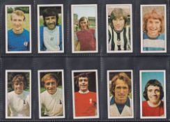 Trade cards, Football, Bassett Football Stars, (set 50 cards) including Kevin Keegan (vg)