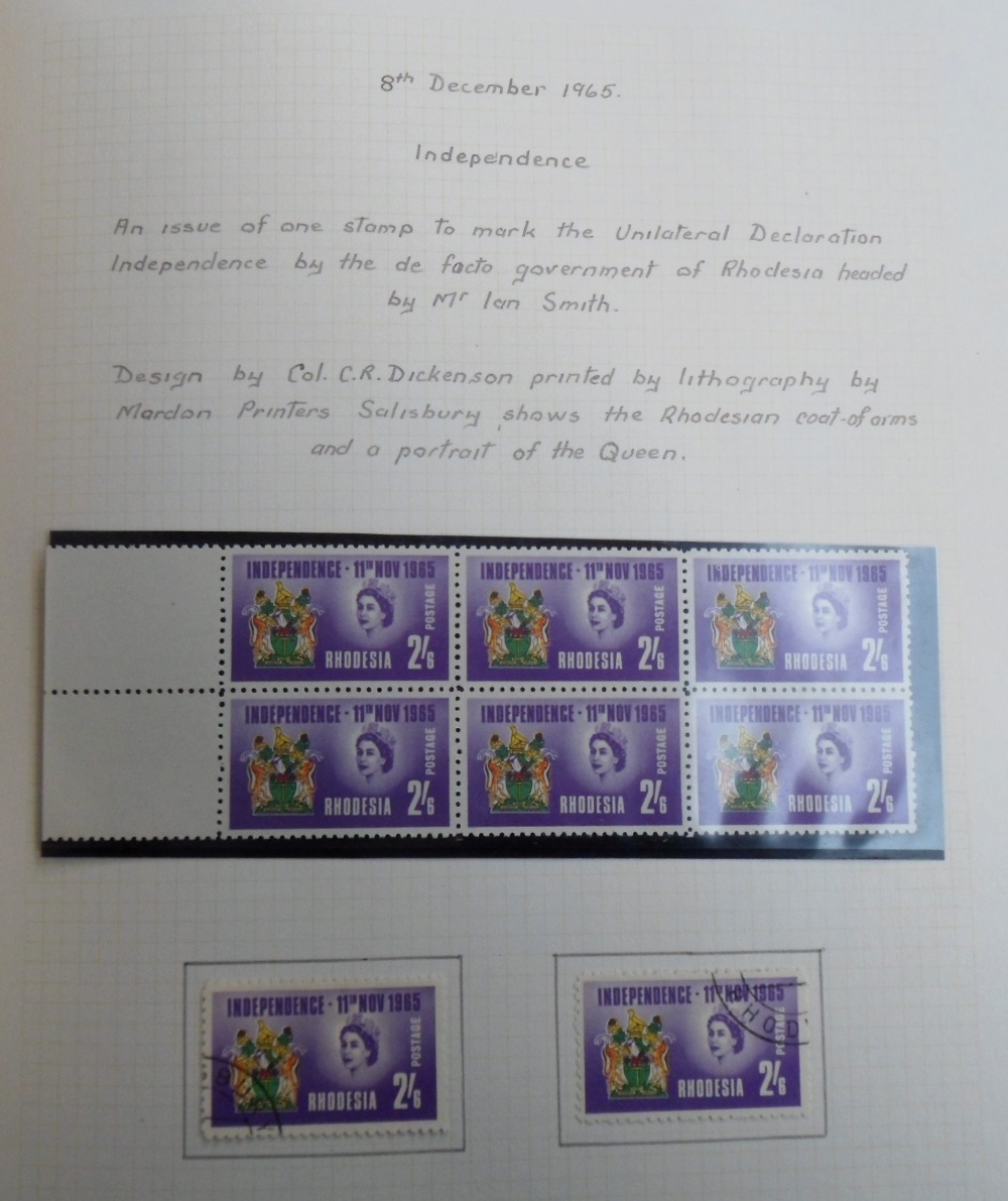 Stamps, Australian states, Rhodesia and Sudan mint and used collection, housed in 2 albums, neatly - Image 3 of 6