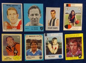 Trade cards, Australia, a collection of 200+ cards all relating to Australian Rules Football &