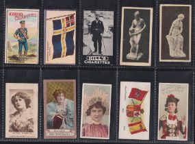Cigarette cards, Mixed selection of 30 cards, many scarcer and unusual types noted including