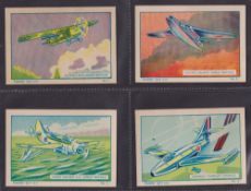 Trade cards, Parr's, Famous Aircraft (Numbers 1-5, 9, 12, 13, 17 & 19 only issued), 'L' size (set,