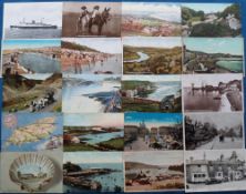 Postcards, a mixed mainly UK topographical selection of approx. 100 cards, with RPs of St Michael'