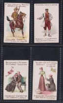 Cigarette cards, Faulkner, 4 cards, The Language of Flowers (2) Red Poppies & Calceolaria, Our