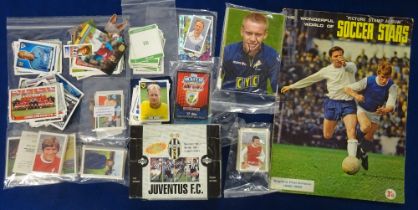 Trade cards, Football, vast accumulation, loose and in albums and folders, generally modern issues