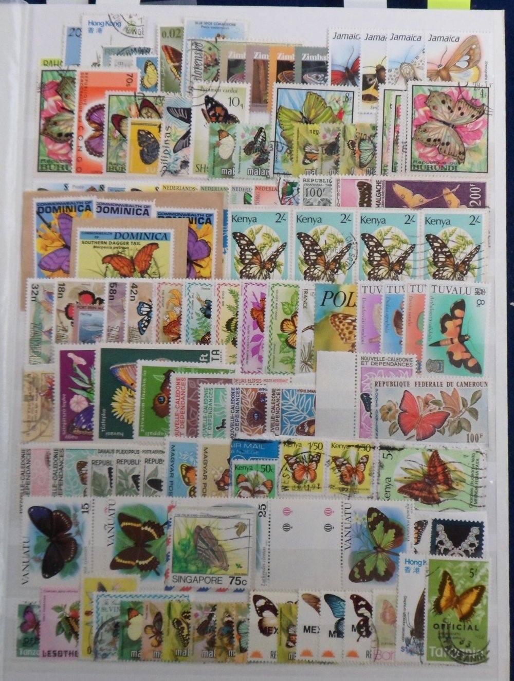 Stamps, Extensive all world thematic butterfly collection, mint and used to include minature sheets, - Image 2 of 6