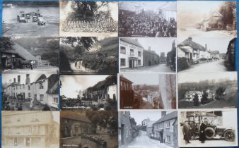 Postcards, Devon, a selection of approx. 28 cards of Devon towns and villages, with RPs of Ford &