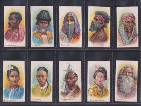 Cigarette cards, Taddy, Natives of the World (set, 25 cards) (gd/vg)