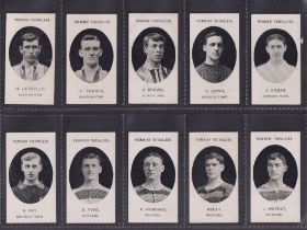 Cigarette cards, Taddy, Prominent Footballers (With Footnote), 10 cards, G. Costello & F. Thorpe