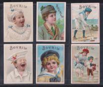 Trade cards, Bovril, collection of 9 Belgium published advertising cards with artist drawn images, 6