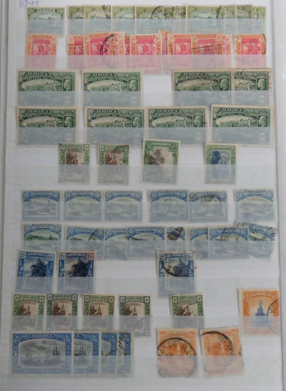 Stamps, Jamaica, British Guiana, Guyana & British Honduras duplicated collection mint and used - Image 2 of 5