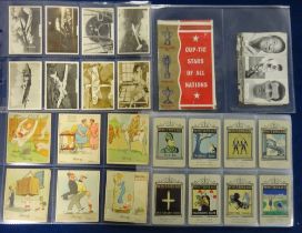 Cigarette & trade cards, large accumulation of various cards, loose & in modern albums inc.