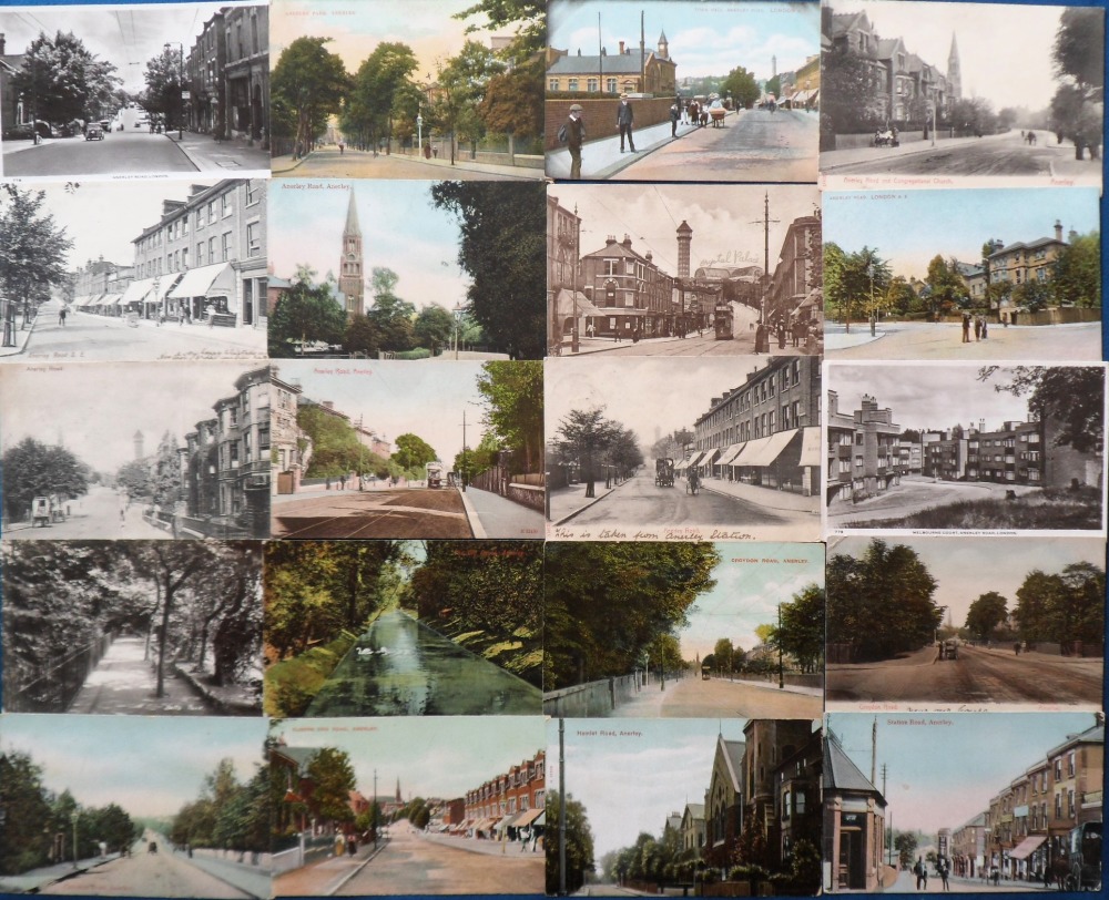 Postcards, Anerley, a collection of approx. 55 cards of Anerley S.E London in the Borough of - Image 2 of 3