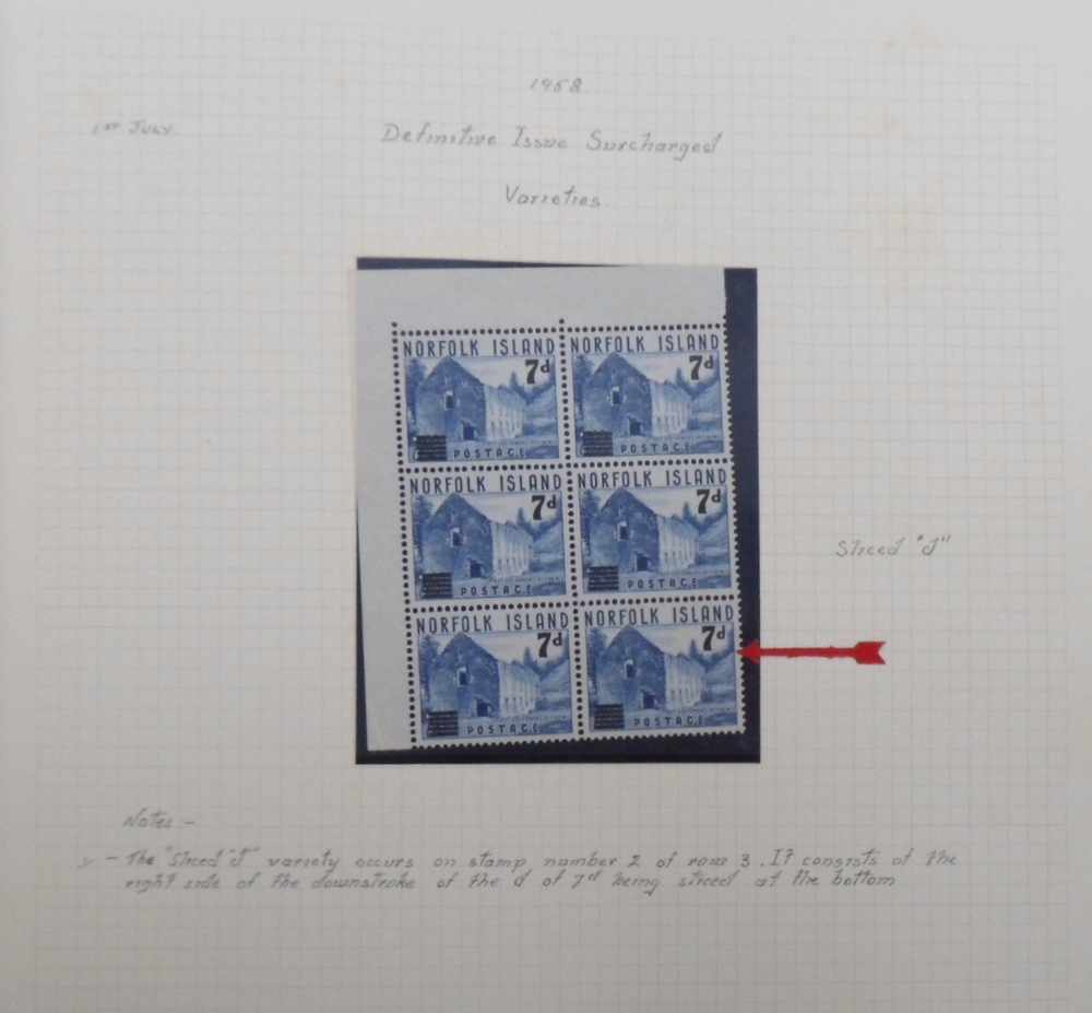 Stamps, Norfolk Islands, Pitcairn Islands and Papua New Guinea mint and used collection in 3 - Image 4 of 4