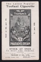 Tobacco advertising, Teofani, a scarce First UK Aerial Post card, London to Windsor with special