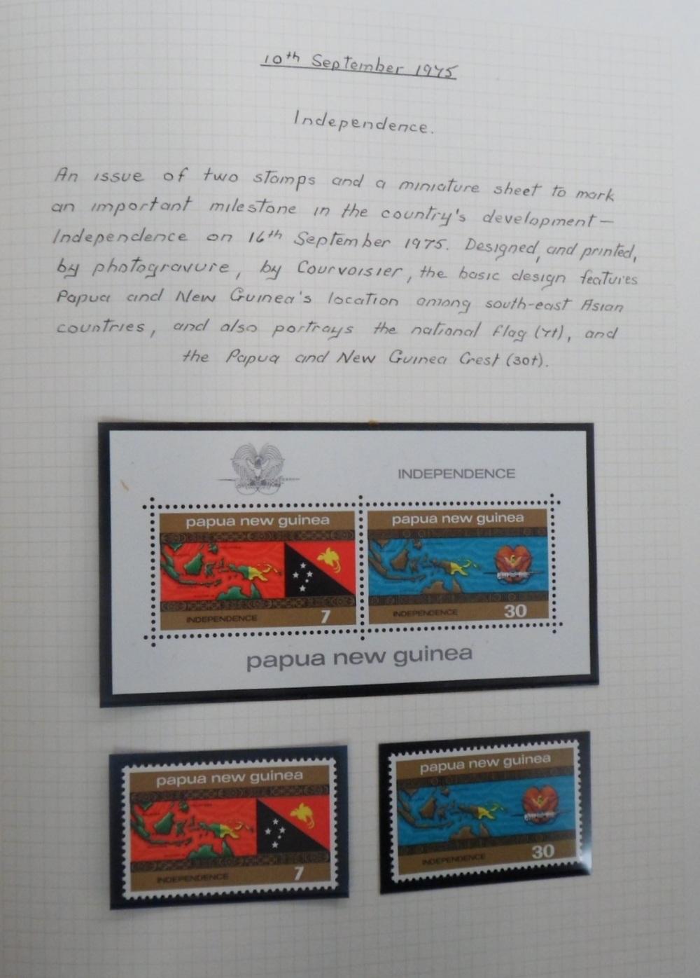 Stamps, Norfolk Islands, Pitcairn Islands and Papua New Guinea mint and used collection in 3 - Image 3 of 4