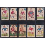 Trade cards, A J Donaldson, Sports Favourites (all football subjects) 84 cards, all featuring