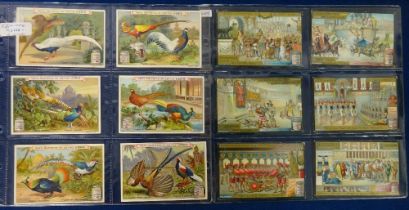 Trade cards, Liebig, a collection of 50 sets, S651-S700, mixed language editions, French,