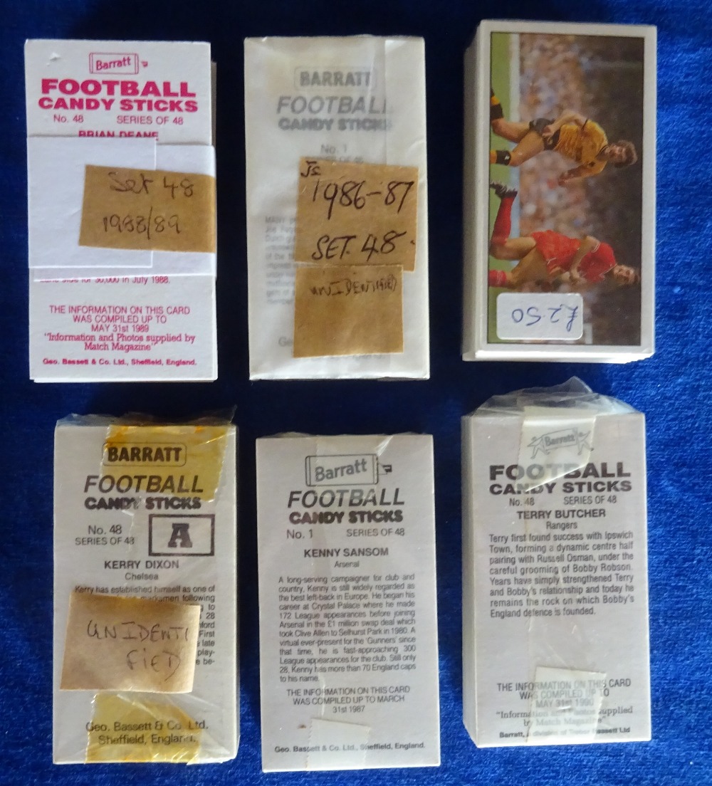 Trade cards, Bassett, 14 complete sets, all Football series including Football 1981/82, 1980/81, - Image 2 of 2