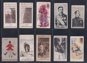 Cigarette cards, Mixed selection of 27 cards, many scarcer and unusual types noted including