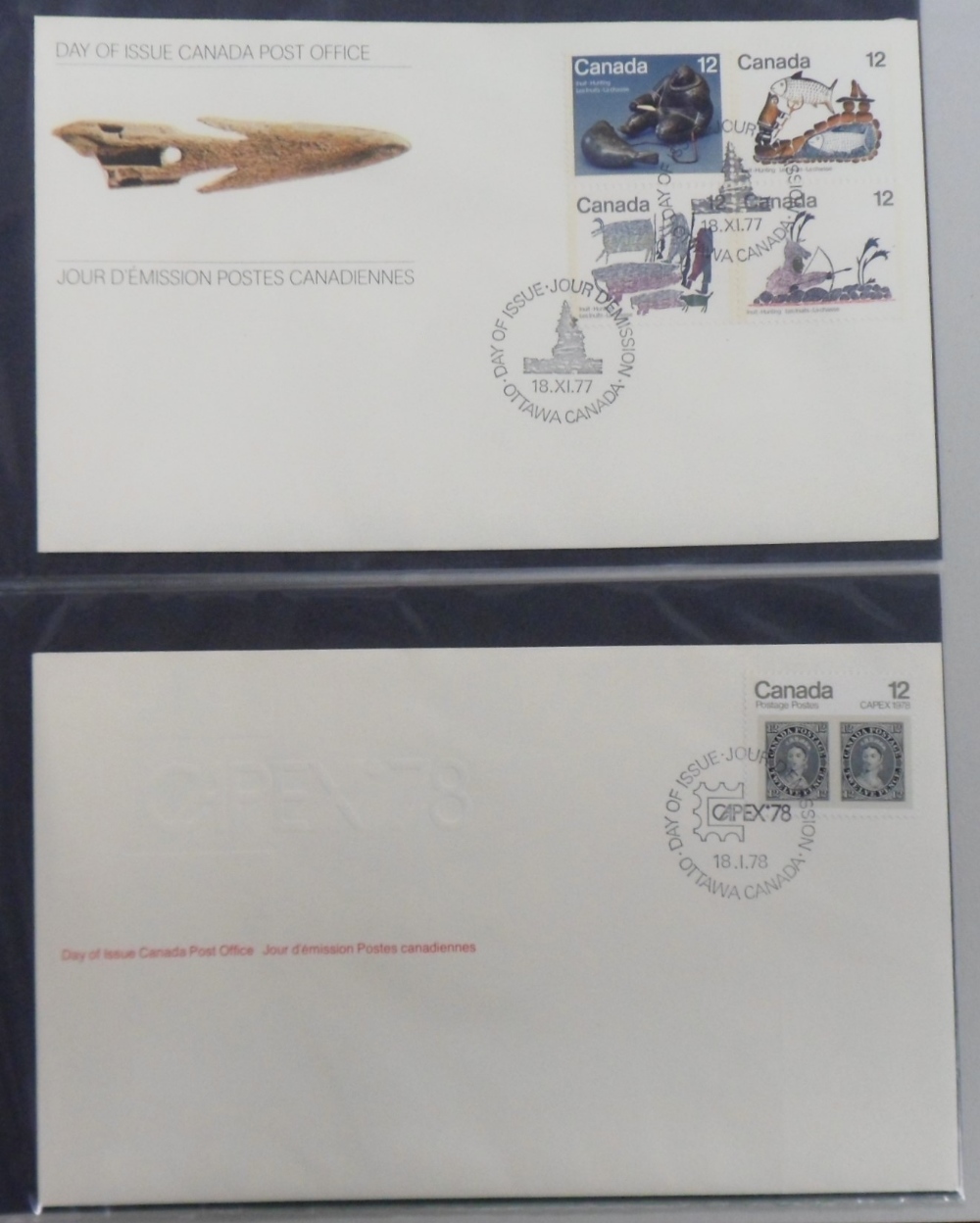 Stamps, Canada collection of first day covers 1971-1983 housed in 2 quality Pragnell-Rapkin - Image 4 of 4