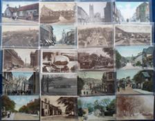 Postcards, Northeast and Scotland, a collection of approx. 72 cards to comprise Northumberland,