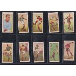 Trade cards, Clevedon Confectionery, Hints on Association Football, violet backs (set 50 cards) (