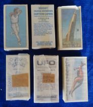 Trade cards, Bassett, 12 complete sets including UFO, Conquest of Space, Hanna Barbera's Cartoon